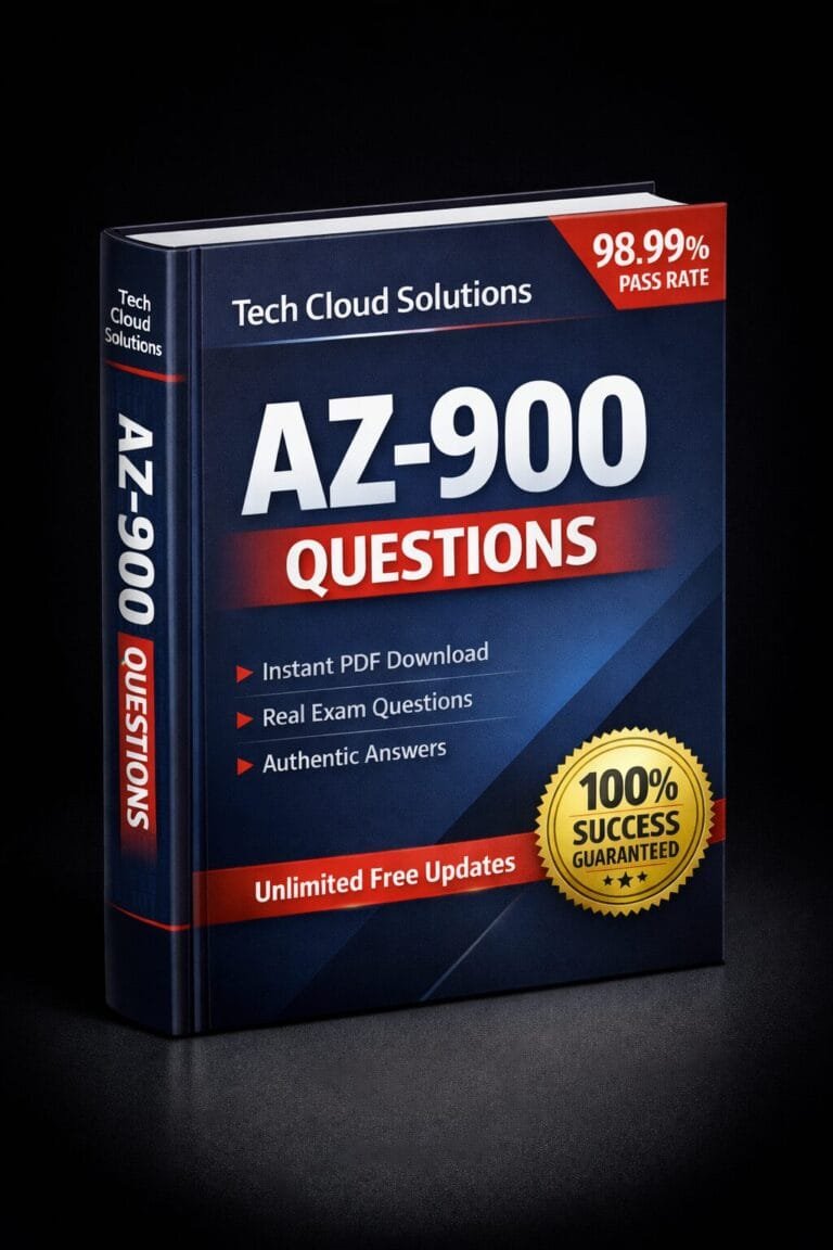 AZ-900 Sample (50 Questions) - Tech Cloud Solutions