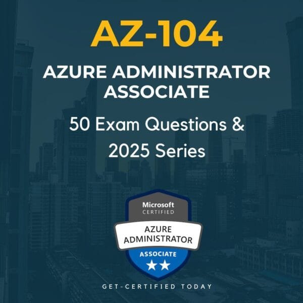 AZ-104 PDF Dumps (50 Question)