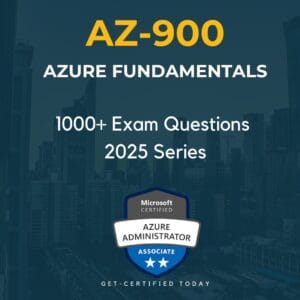 AZ-900 Exam Questions PDF (1000 Questions)