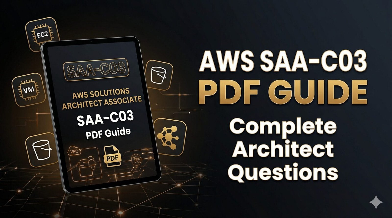 AWS SAA-C03 PDF Study Guide