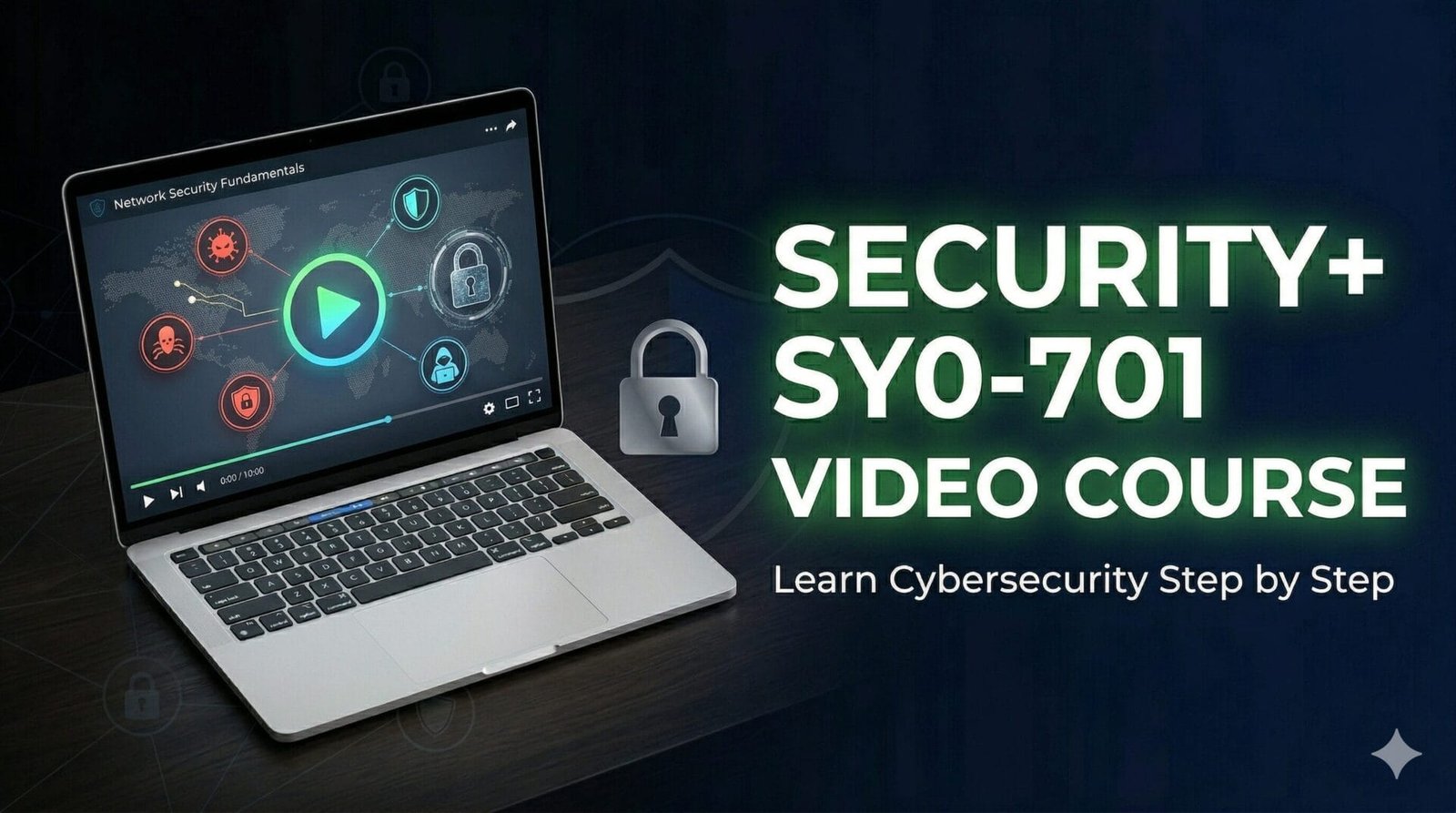 CompTIA Security+ SY0-701 Video Tutorial