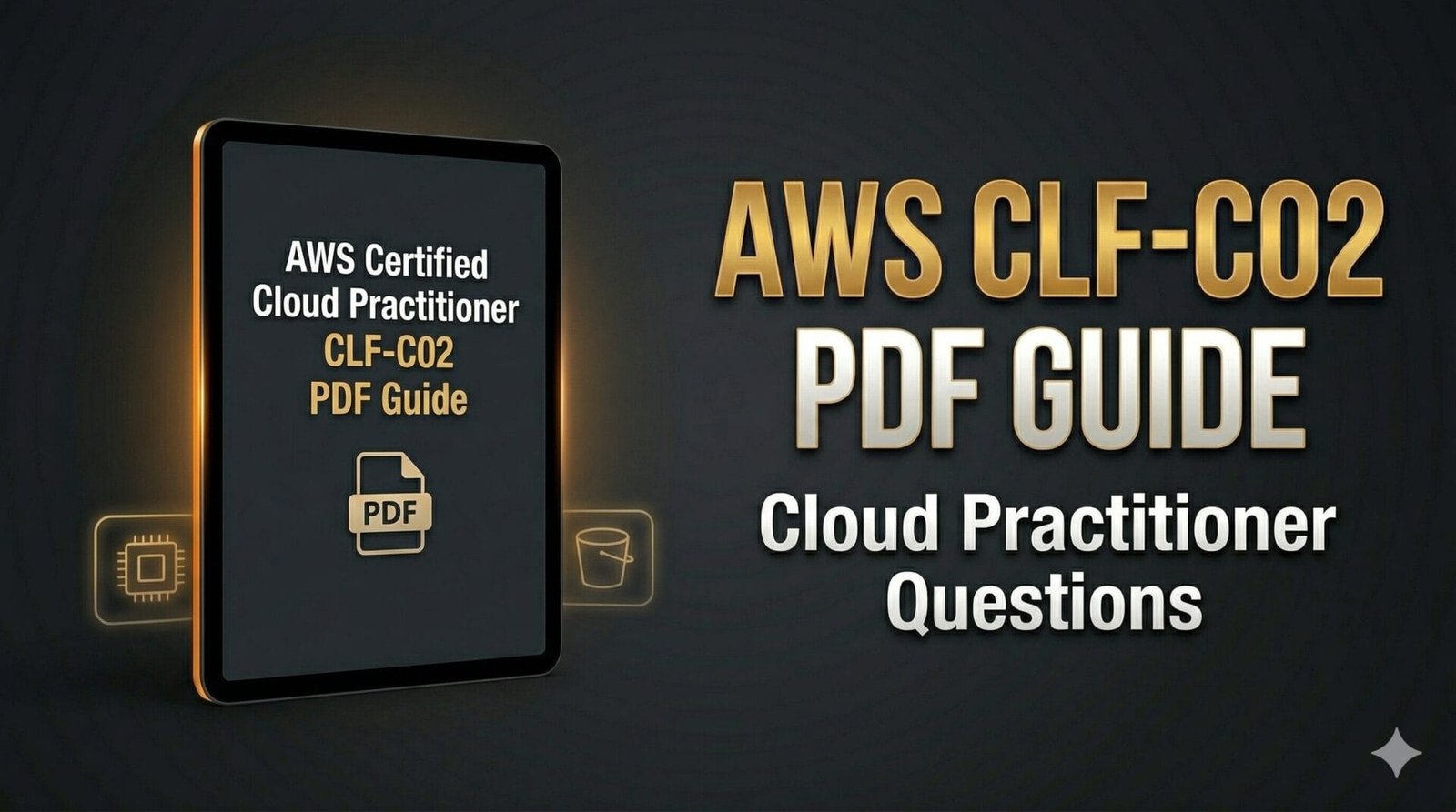 AWS CLF-C02 PDF Study Guide