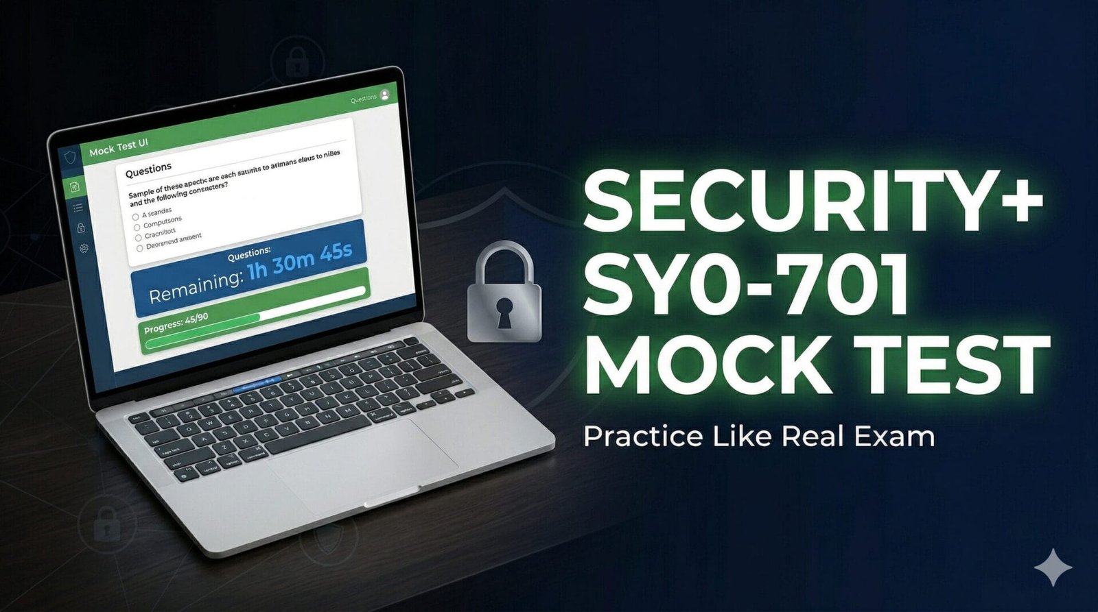 CompTIA Security+ SY0-701 Online Mock Test